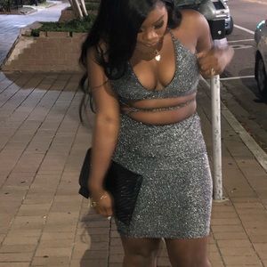 Glitter 2 piece 🖤